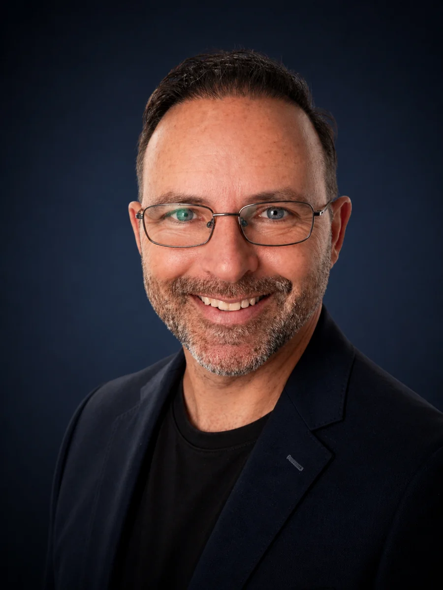 Portrait of Glynn Williams, Australian business buyer and long-term investor